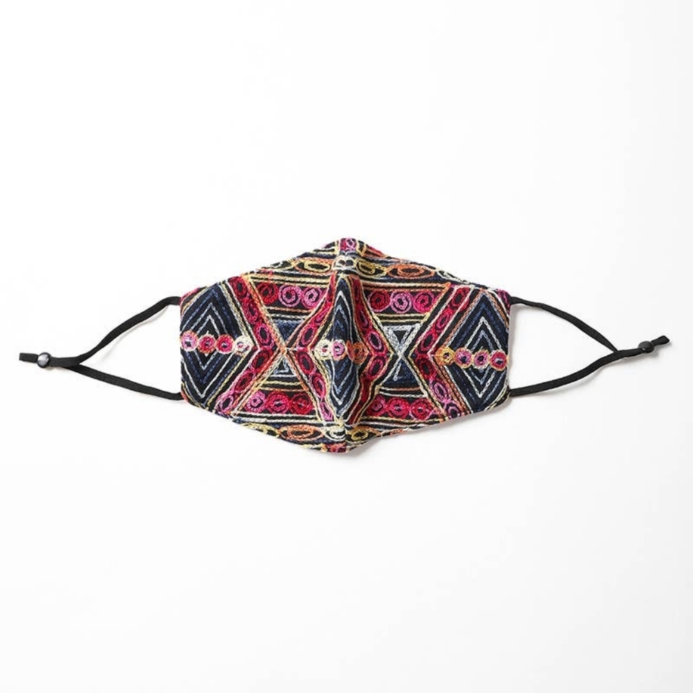 🔥 Floral Swirl Boho Women's Facemask filte - Picture 4 of 5